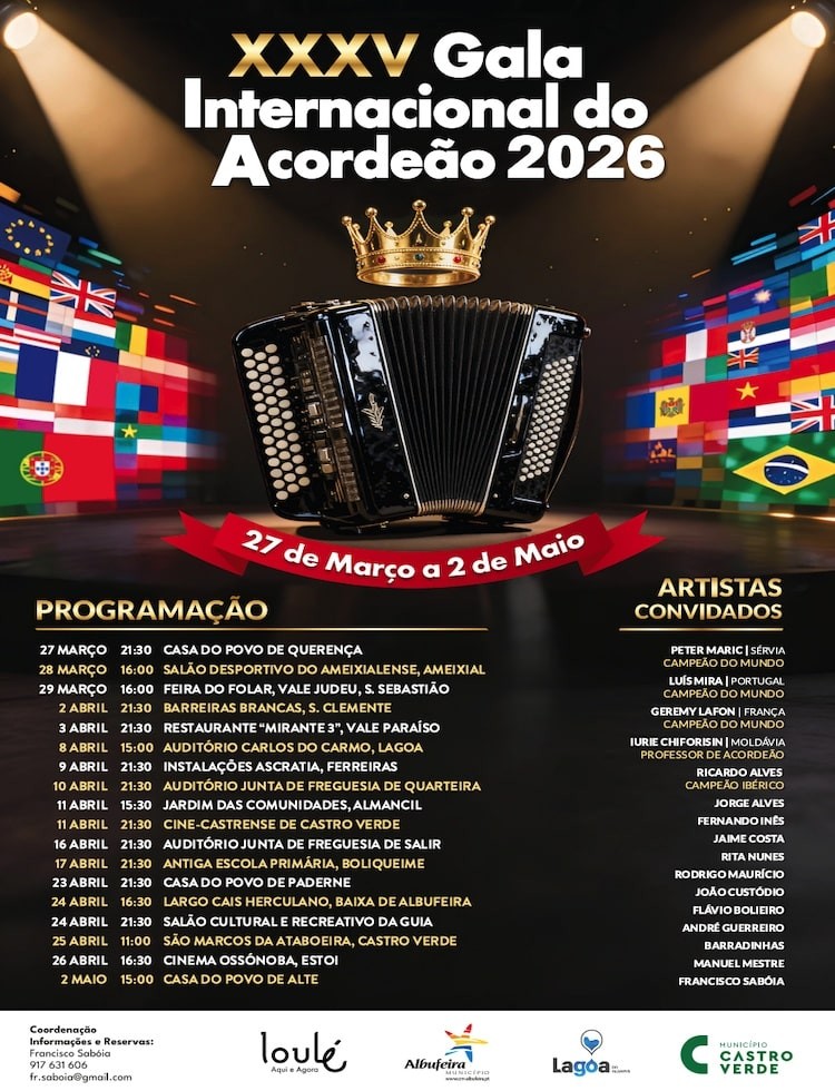 XXXV Gala Internacional do Acordeão 2026